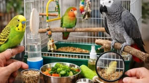 Kafes Kuşları İçin Günlük Bakım Rehberi